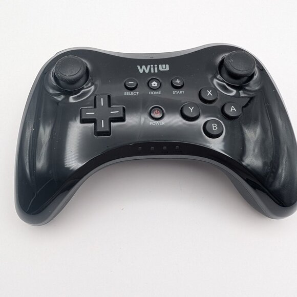 Nintendo Other - Nintendo Wii U Official OEM Wireless Pro Controller Black WUP-005
